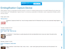 Tablet Screenshot of emblogificationcapturedevice.blogspot.com