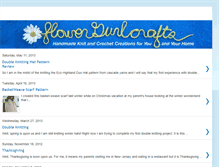 Tablet Screenshot of flowergurlcrafts.blogspot.com