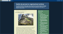 Desktop Screenshot of personalyturismo2.blogspot.com