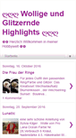 Mobile Screenshot of honigschnute-glitzerndehighlights.blogspot.com