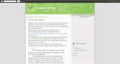 Desktop Screenshot of ecoteorica.blogspot.com