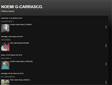 Tablet Screenshot of noemigarcia-carrascosoloquieropintar.blogspot.com