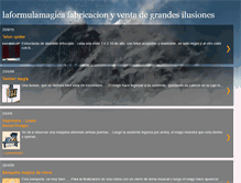 Tablet Screenshot of la-formulamagica.blogspot.com