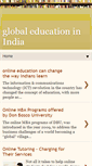 Mobile Screenshot of globaleducationindia.blogspot.com