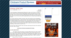 Desktop Screenshot of myclickbankproductsreview.blogspot.com