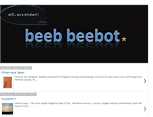 Tablet Screenshot of beeblob.blogspot.com