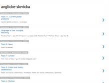 Tablet Screenshot of anglicke-slovicka.blogspot.com