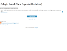 Tablet Screenshot of colegioisabelclaraeugenia.blogspot.com