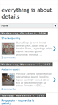 Mobile Screenshot of everythingisaboutdetails.blogspot.com
