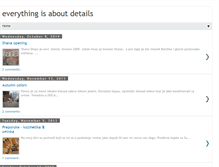 Tablet Screenshot of everythingisaboutdetails.blogspot.com
