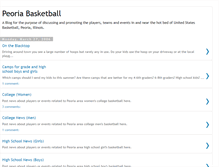 Tablet Screenshot of peoriabasketball.blogspot.com