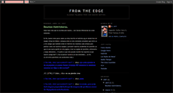 Desktop Screenshot of fromthedge.blogspot.com