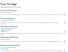 Tablet Screenshot of fromthedge.blogspot.com
