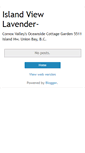 Mobile Screenshot of islandviewlavender.blogspot.com