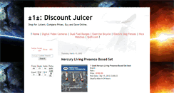Desktop Screenshot of discountjuicer.blogspot.com