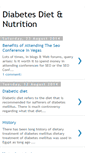 Mobile Screenshot of diabetes-diet-and-nutrition.blogspot.com