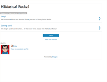 Tablet Screenshot of hsmusicalrockz.blogspot.com