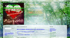 Desktop Screenshot of muhibbuahlulbait.blogspot.com