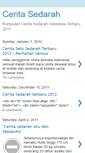 Mobile Screenshot of kumpulanceritasedarah.blogspot.com