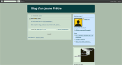 Desktop Screenshot of jeunepretre.blogspot.com