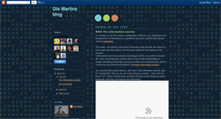 Desktop Screenshot of olemartink.blogspot.com