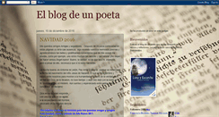 Desktop Screenshot of elblogdeunpoeta.blogspot.com