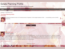 Tablet Screenshot of estateplanningprofiteer.blogspot.com