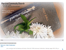 Tablet Screenshot of percivalchurch.blogspot.com