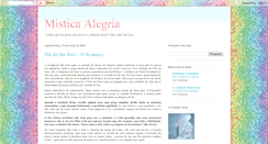 Desktop Screenshot of misticalegria.blogspot.com