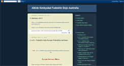 Desktop Screenshot of fudoshindojo.blogspot.com