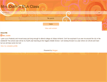 Tablet Screenshot of mrsdollinela.blogspot.com