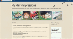 Desktop Screenshot of mymanyimpressions.blogspot.com