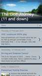 Mobile Screenshot of golfjourney11anddown.blogspot.com