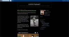 Desktop Screenshot of expectarant.blogspot.com