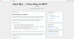 Desktop Screenshot of maismp3.blogspot.com