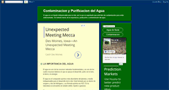 Desktop Screenshot of contaminacion-purificacion-agua.blogspot.com