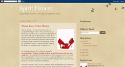 Desktop Screenshot of dancing2spirit.blogspot.com