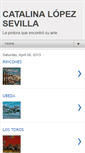 Mobile Screenshot of catalinalopezsevilla.blogspot.com