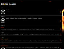 Tablet Screenshot of deliriosglaucos.blogspot.com