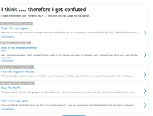 Tablet Screenshot of ithinkthereforeigetconfused.blogspot.com