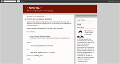 Desktop Screenshot of hpfloresj.blogspot.com