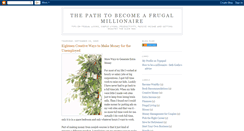Desktop Screenshot of frugalmillionaire.blogspot.com