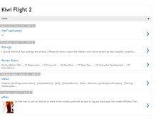Tablet Screenshot of kiwiflight2.blogspot.com