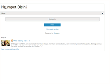 Tablet Screenshot of ngumpetdisini.blogspot.com