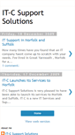 Mobile Screenshot of itcsupportsolutions.blogspot.com