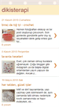 Mobile Screenshot of dikisterapi.blogspot.com