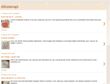 Tablet Screenshot of dikisterapi.blogspot.com