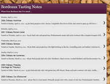 Tablet Screenshot of bordeauxtastingnotes.blogspot.com
