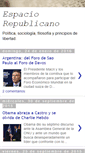 Mobile Screenshot of elespaciorepublicano.blogspot.com