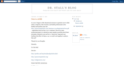 Desktop Screenshot of drstall.blogspot.com